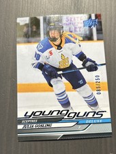 Julia Gosling 2024-25 Upper Deck PWHL 2nd Edition Deluxe Young Guns #63 /250