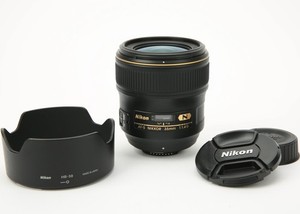 Nikon AF-S NIKKOR 35mm f/1.4G F-Mount Wide-Angle Prime Lens / FX Format - Black