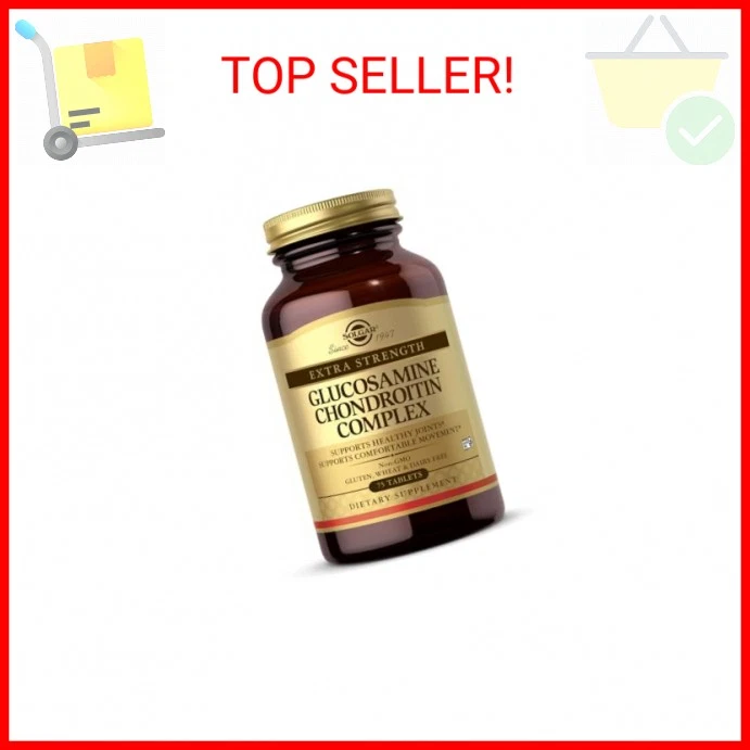 Complejo de glucosamina condroitina Solgar Extra Strength - 75 comprimidos - lo apoya Foto 2 de 2