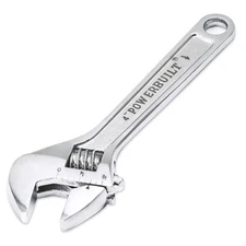 Powerbuilt 4 Inch Adjustable Wrench - 944039