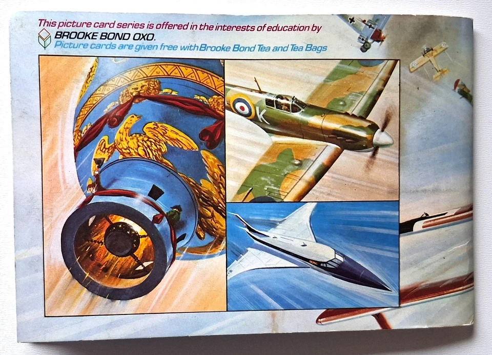 History of Aviation Tea Cards Brooke Bond Original Album Full Set cards 1972 - Image 2 of 2