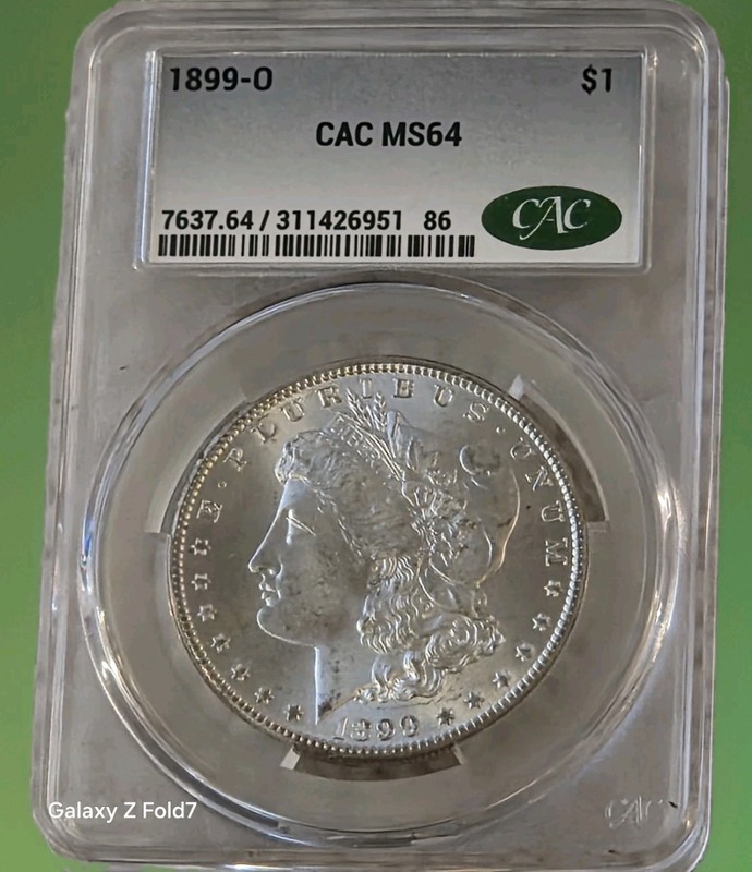 1899-O Morgan $1 Dollar - CAC MS64