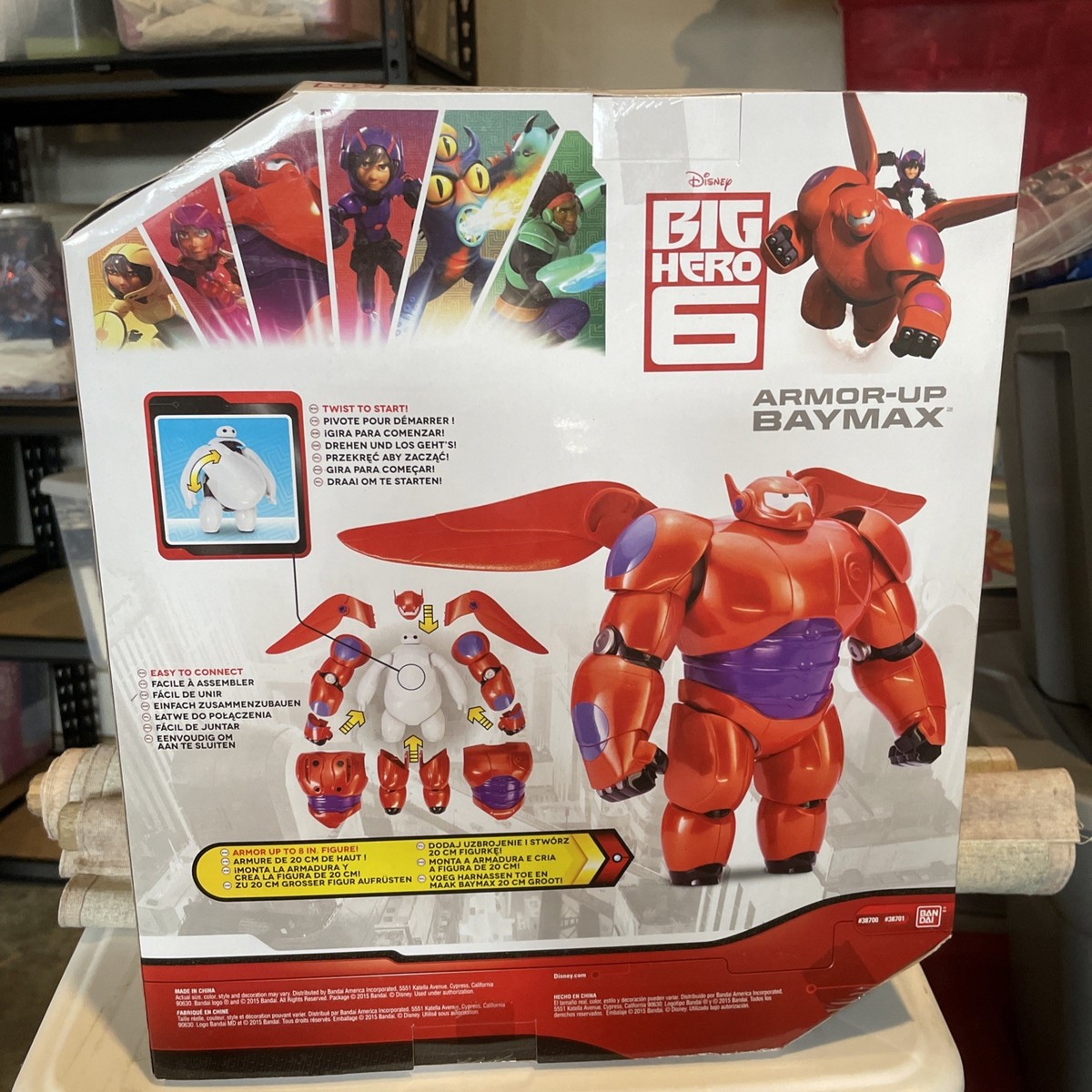 Big Hero 6 Armor-Up Baymax Action Figure for sale online | eBay