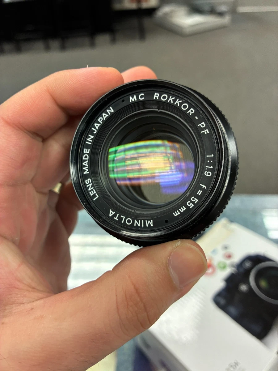 Minolta Rokkor PF 55mm Focal Camera Lenses for sale | eBay