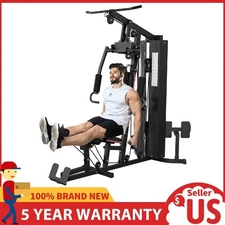 Multifunctional Home Gym Machine with Pulley System Full Body Workout Equipment