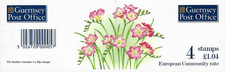 1997 Guernsey Sg SB56 Guernsey Flowers £1.04 Booklet complete