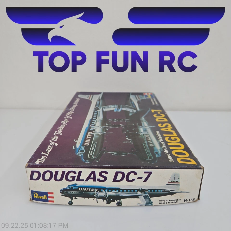 Revell United Air Lines Mainliner Douglas DC-7 - Изображение 2 из 3