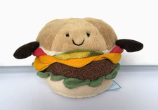 Amuseables Burger Jellycat genuine comes with all tags authentic