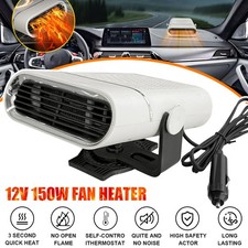 12V 150W Portable Electric Car Heater Heating Fan Defogger Defroster Demister UK