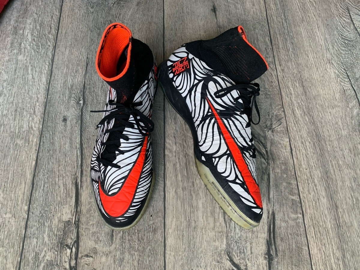 Nike HypervenomX Proximo Neymar JR Zebra Soccer Indoor Boots
