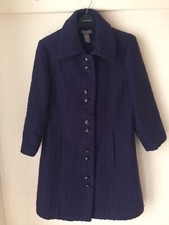 Kenar Womens Jacket Coat Us8 Uk10/12 Medium Purple