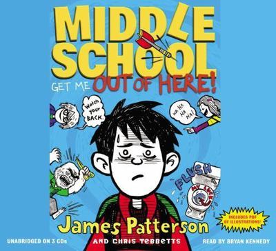 Middle School: Get Me Out of Here! Audiobook CDs by James Patterson NEW SEALED