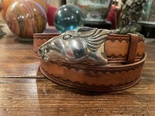 James Reid ltd Sterling silver  Wild Horse  Belt buckle 40-41  -1.5     