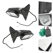 Towing Mirror Left & Right Side Rearview Mirror For 2019-2021 Ram 2500 3500