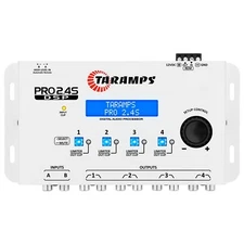 USA DEALER- Taramps Pro 2.4S  White DSP Crossover Digital Signal Processor & EQ