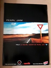 Publicité advert album concert advertising PEARL JAM 1998 Lp yield