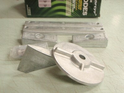 ANODE KIT CMM3060KITZ FITS MERCURY F30 F40 F60 HP 818298 826134A 17264 ZINC 