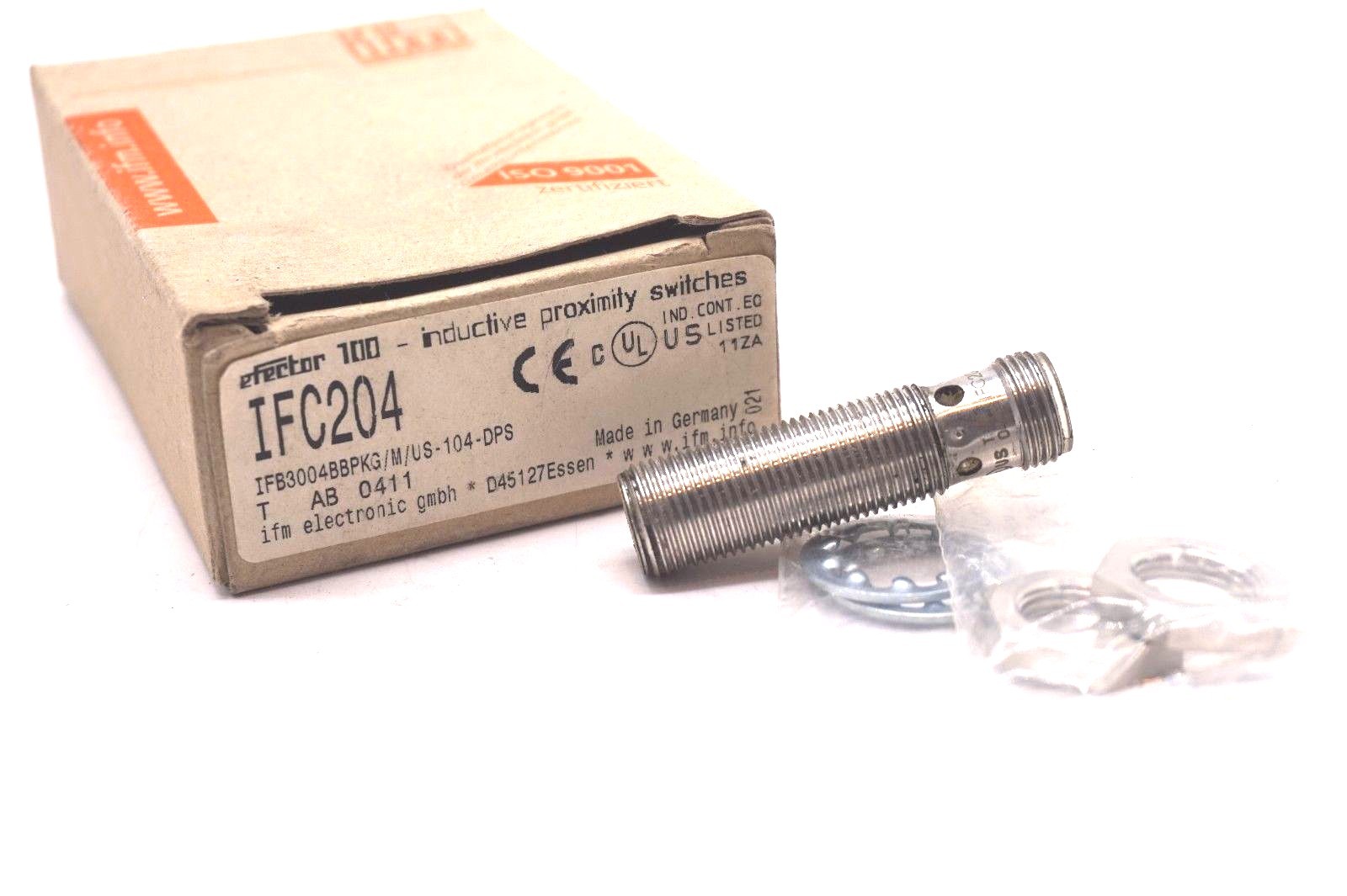 NEW EFECTOR IFC204 PROXIMITY SWITCH IFB3004BBPKG / M / US-104-DPS