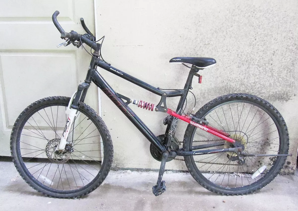 Huffy Black Widow Full Suspension 17