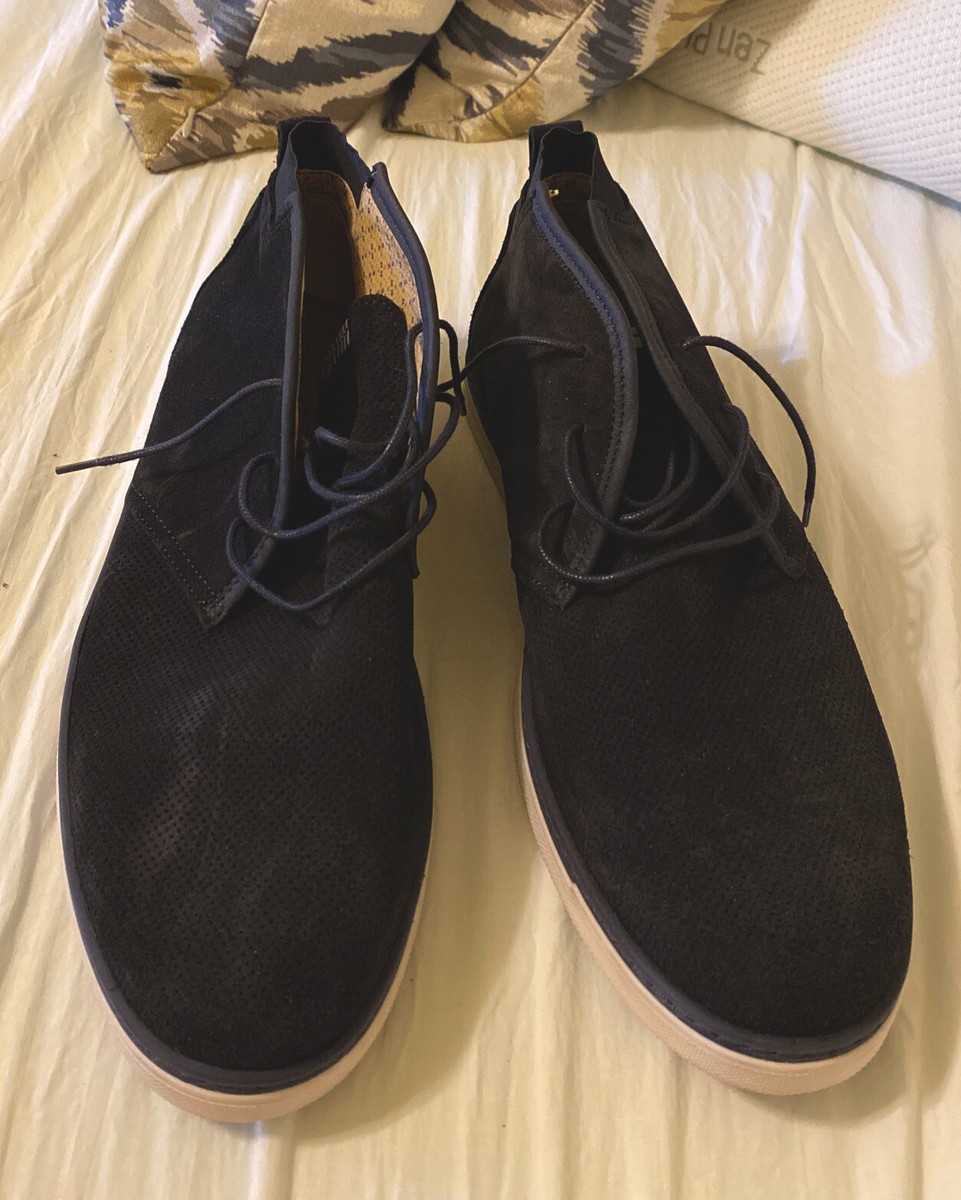Chunky chukka ALDO, Size 7.5, Color Navy NEW Aldo Chukka Boot - Navy Eco Buck – Tricker main image 2