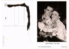 CPA AK Ingrid ANDRÉE Toni Sailer Rüdel-Verlag FILM STAR (593556)