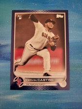 2022 Topps Series 2 Blue  #413 Kervin Castro San Francisco Giants RC