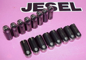 16 Jesel .937" KEYWAY Centered Solid Roller Lifters NASCAR Jesel Crower