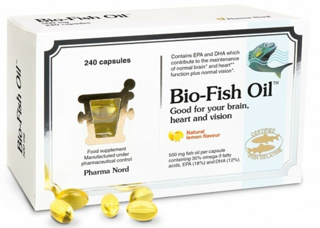 Pharma Nord Bio-Fish Oil Capsules (240) BBE 12/2027