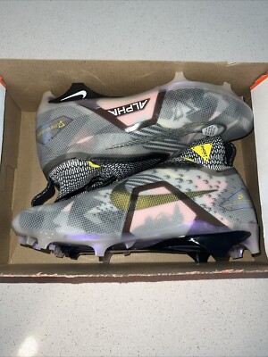 Nike Alpha Menace Elite 3 RW Wolf Grey Football Cleats CV0578-001 Size 11
