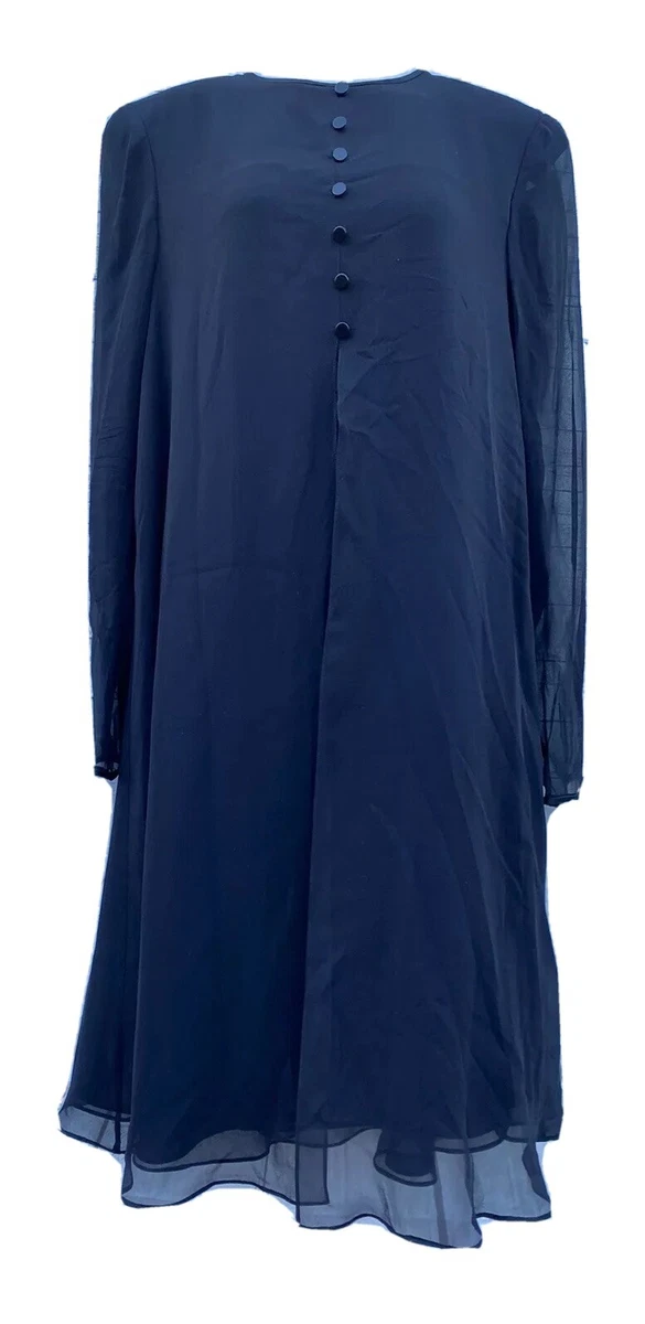 sachin and babi light blue dress EUC Dana Buchman Size 4 Dress and Blazer 100% Silk