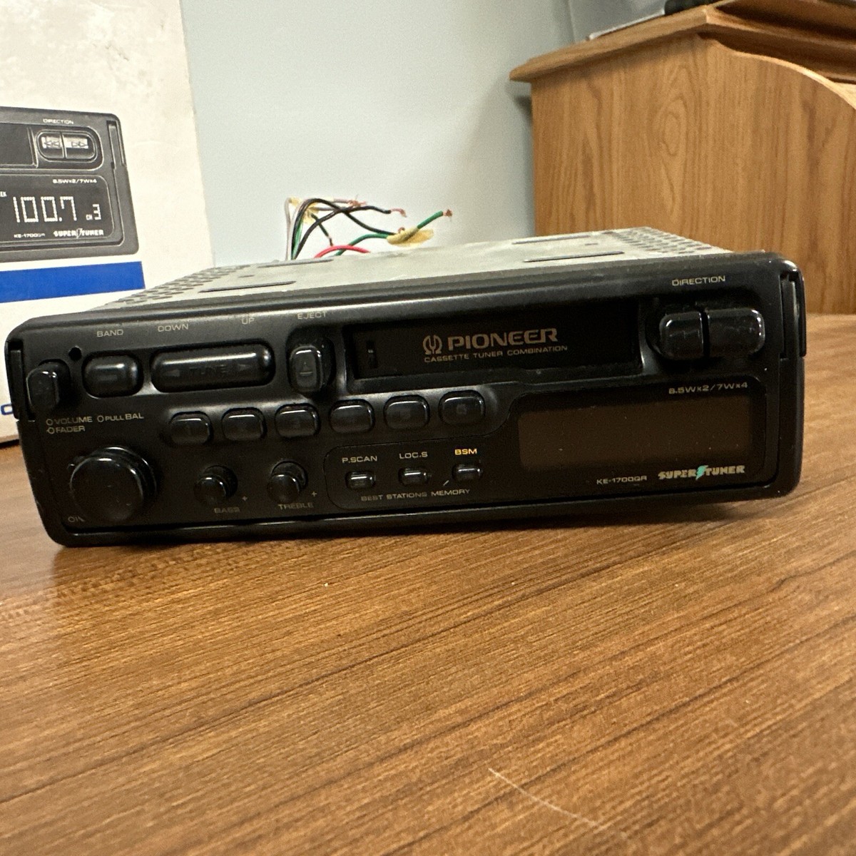 Vintage! Pioneer Supertuner! AM-FM Cassette Tuner
