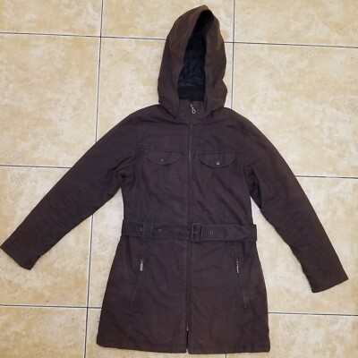 Women's Barbour Cameron Brown Waxed Jacket Belted Wax