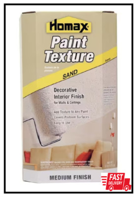 Homax Roll on Paint Additive, Sand Texture, 6 Oz