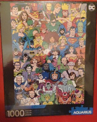 Aquarius Puzzle DC Comics JLA Justice League, 1000 Teile, ca. 69 x 51 cm NEU OVP