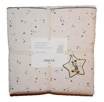 Zara Home (Kids) Bettbezug Mickeymaus 220 x 220 cm NEU