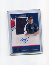 2018 Stars and Stripes 17U Team Silhouettes Wesley Scott Auto Jersey 1/199