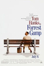 FORREST GUMP ORIGINAL ROLLED 27x40 MOVIE POSTER 1994 TOM HANKS GARY SINISE