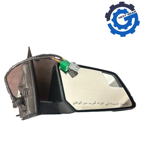 New OEM GM Passenger Side Mirror Right Black 2008-12 GMC Acadia Saturn 22791359