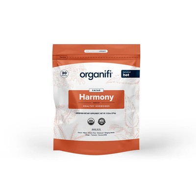 Organifi Harmony Cacao Superfood Powder Supplement Hormone Support 9.52 oz
