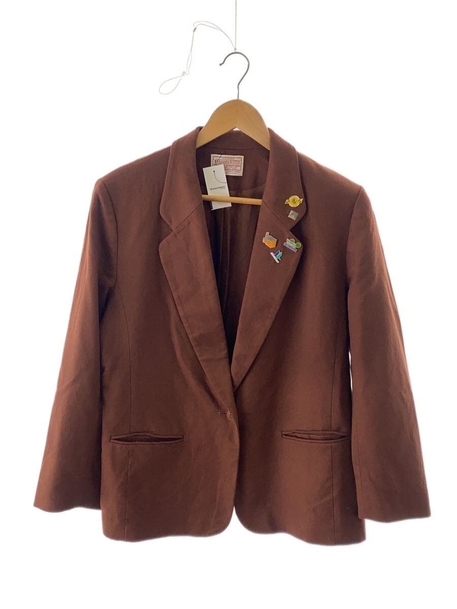 Pendleton 70s Wool Tailored Jacket Brown Made in … - image 1