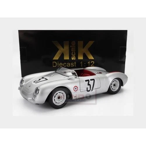 1:12 KK SCALE Porsche 550A Spyder #37 Le Mans 1955 Polensky KKDC120115 - Immagine 2 di 2