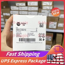 New Sealed Allen-Bradley 100-C12D10 IEC 12 A Contactor Free Shipping