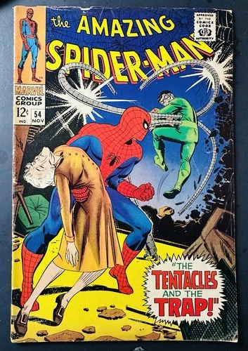 The Amazing Spider-Man #54 Marvel Comics November 1967 Silver Age Stan Lee FN!