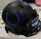 Marvin Harrison Sr. Autographed Eclipse Mini Helmet “HOF 16” Script