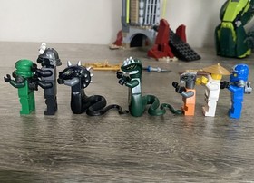 Lego 9450 Epic Dragon Battle Ninjago 100% Complete Rise of the Snakes Jay Wu