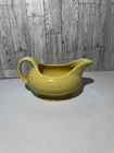 Vintage Homer Laughlin Fiesta Vintage Fiesta Sauce Boat in Light Yellow Retired