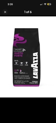 LAVAZZA Gusto Forte Espresso Beans 2.2 lb (1 kg) ..New, free shipping!!! 