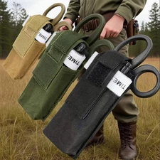 Tactical Tourniquet Pouch Holder Flashlight Medical Molle Shear Knife Tool Pouch