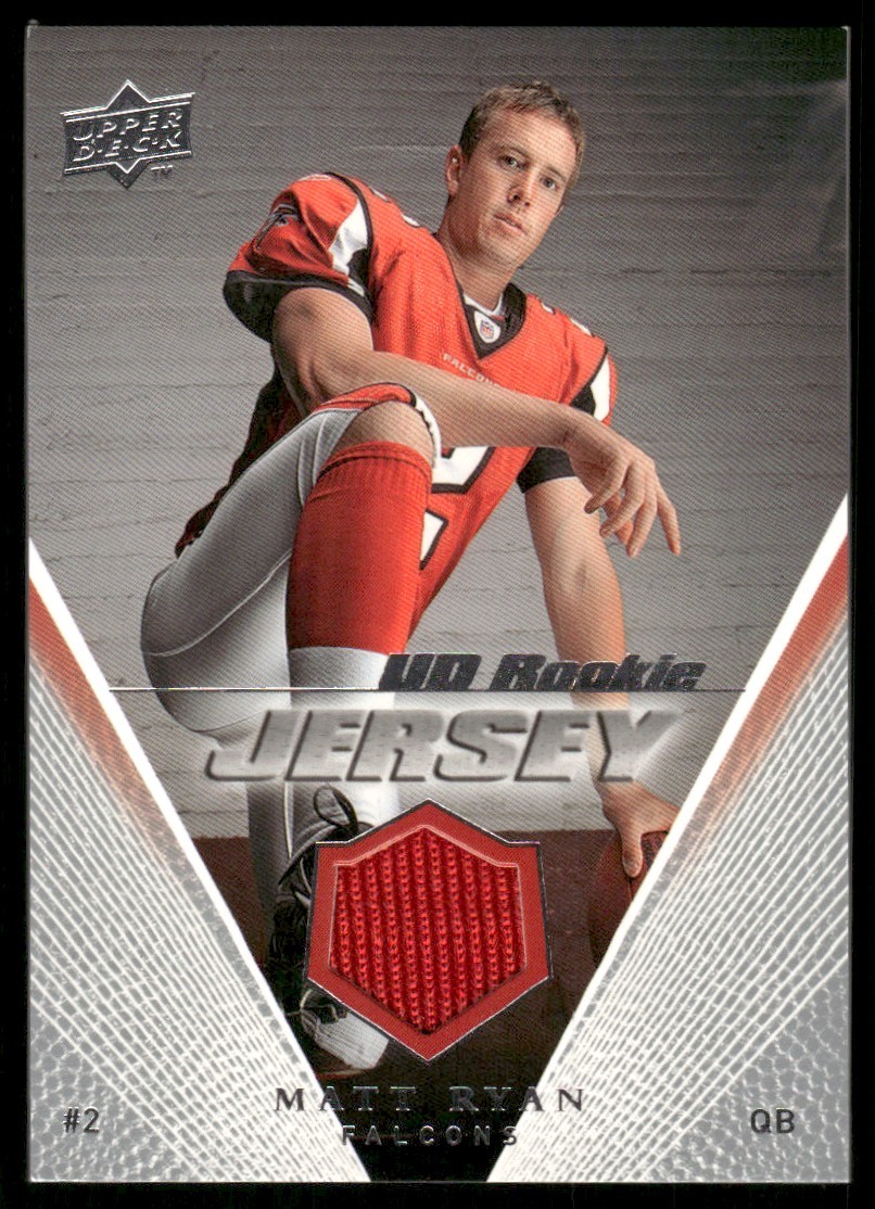 Matt Ryan Upper Deck Rookie Jersey #MR Base