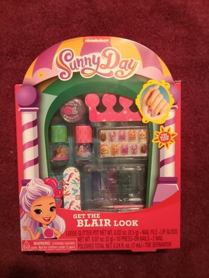 Nickelodeon Sunny Day Get the Blair Look Nail And Beauty Set NEW